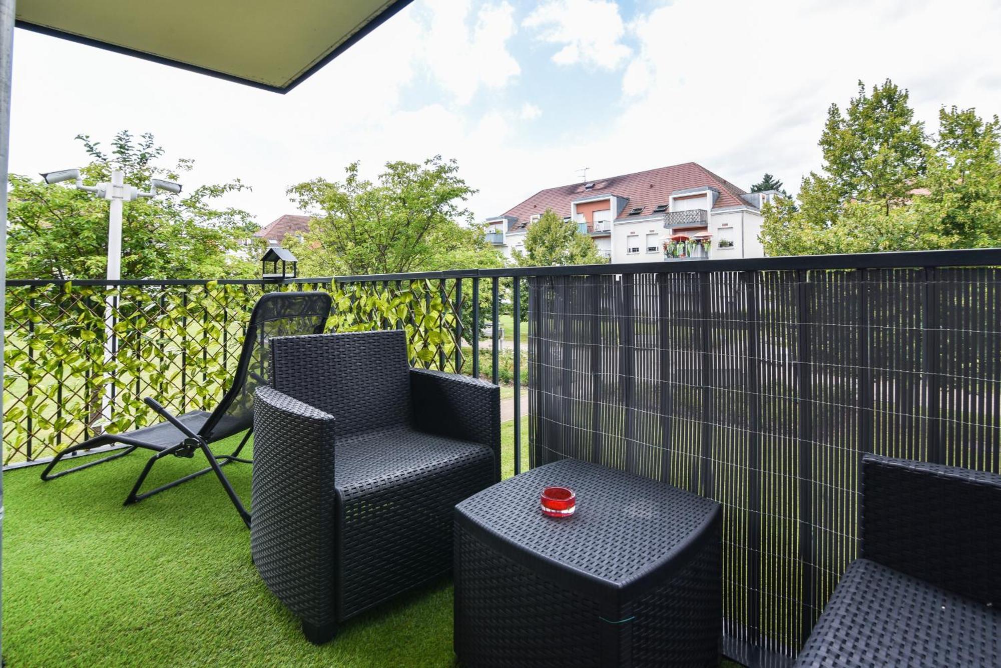Apartamento Le Chill&Chic Terrasse - Parking Colmar Exterior foto